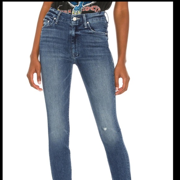 MOTHER JEANS HIGH WAISTER LOOKER GETALONGS SOLD OUT SIZE 30/29 - Picture 1 of 9
